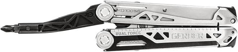 Gerber Dual-Force multitool saw for quick, controlled cuts.