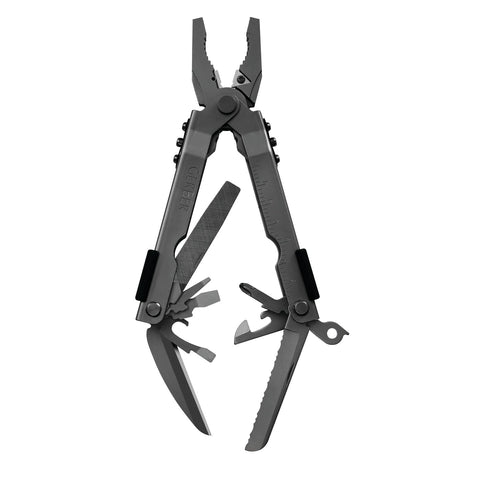 Gerber Multi-Plier 600 in use with pliers extended for on-site repairs.