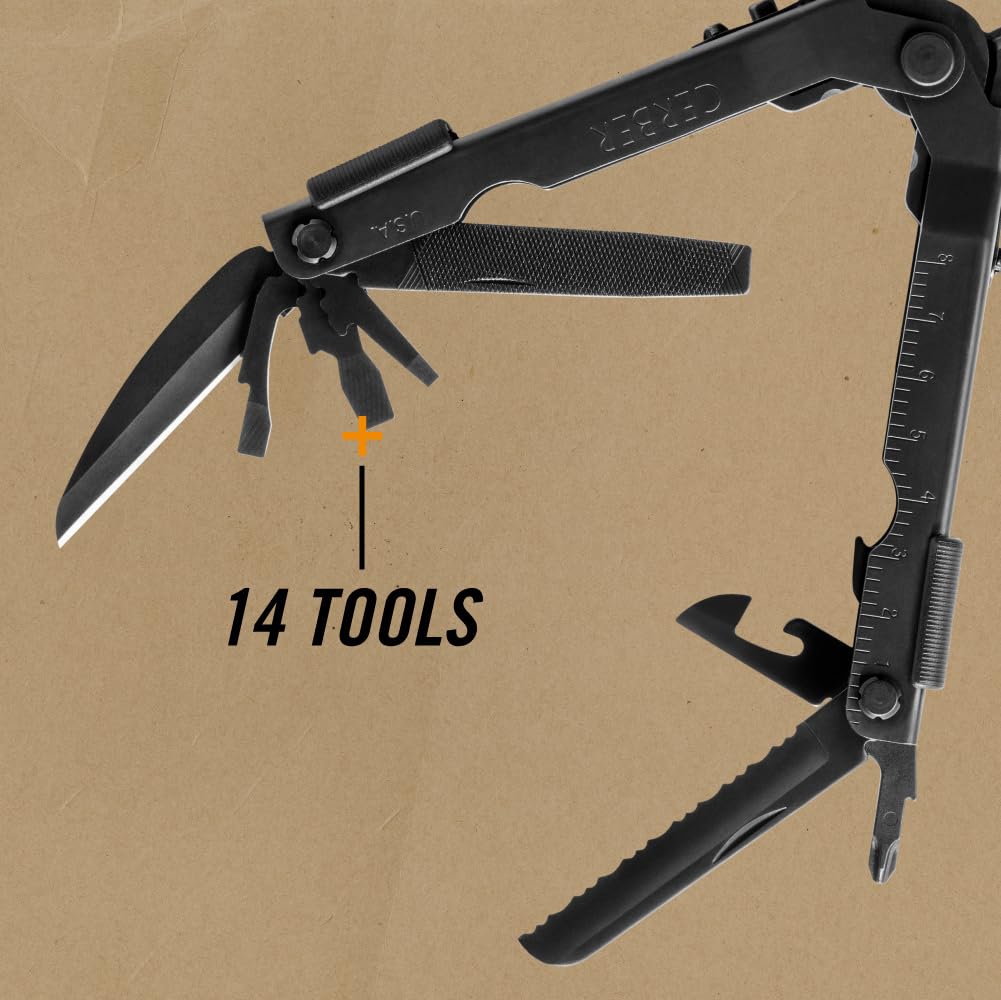 Gerber Gear Multi-Plier 600 can opener handy for meals outdoors
