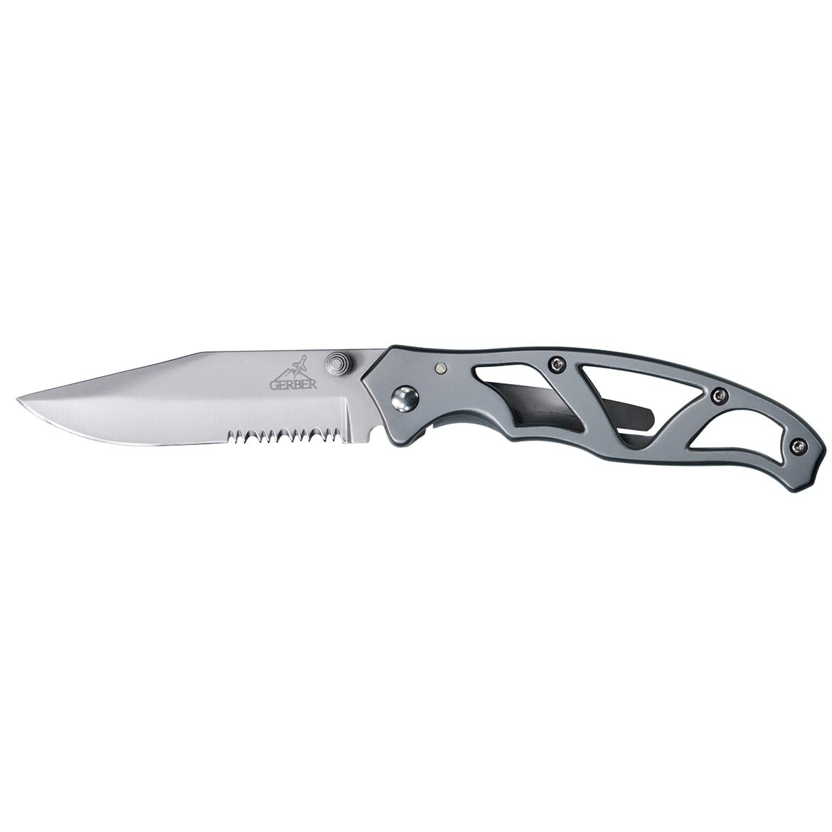 Gerber Paraframe ergonomic handle and 3.5 inch blade for daily carry.