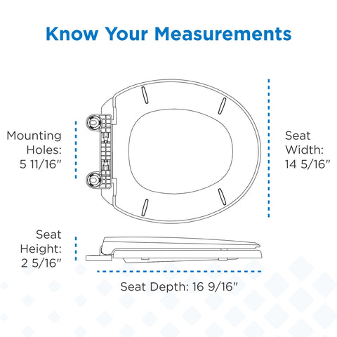 Fade-resistant UV finish on Gerber seat maintains bright white look over time.