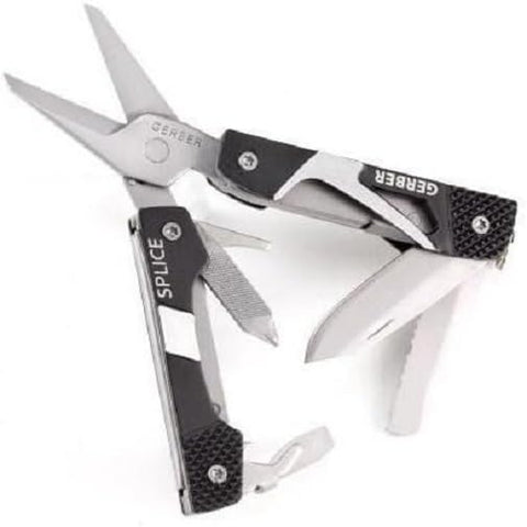 Gerber Splice pocket knife with bottle opener for easy cap removal.