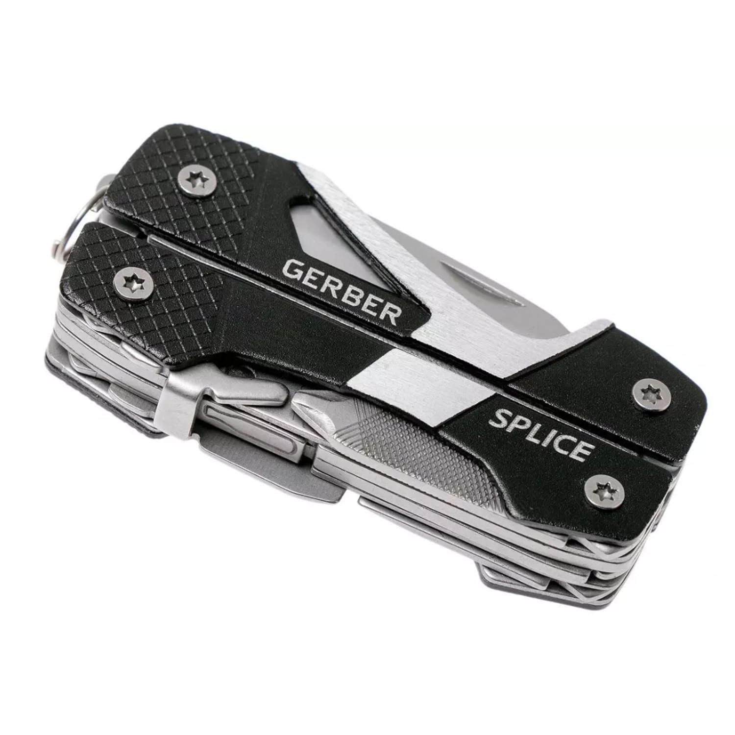 Gerber Splice pocket knife featuring drivers for on-the-go adjustments.