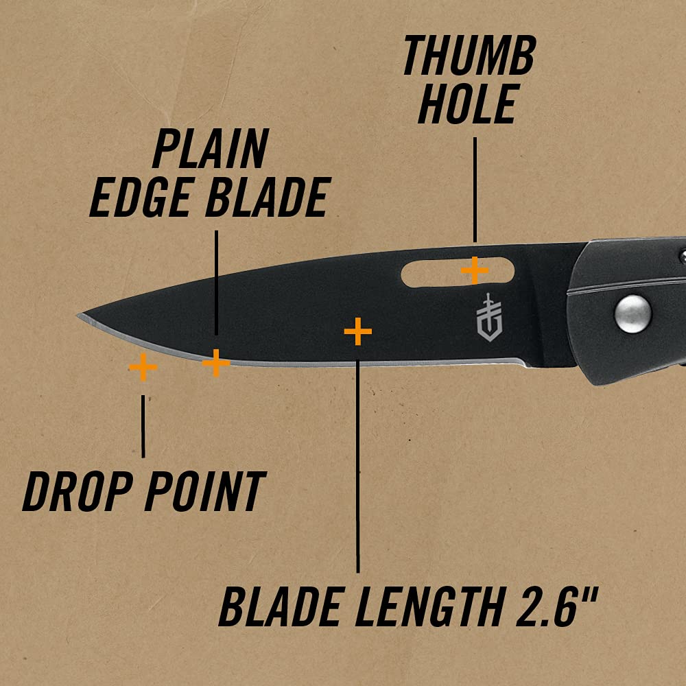 Gerber STL 2.5 frame-lock safety feature during operation.