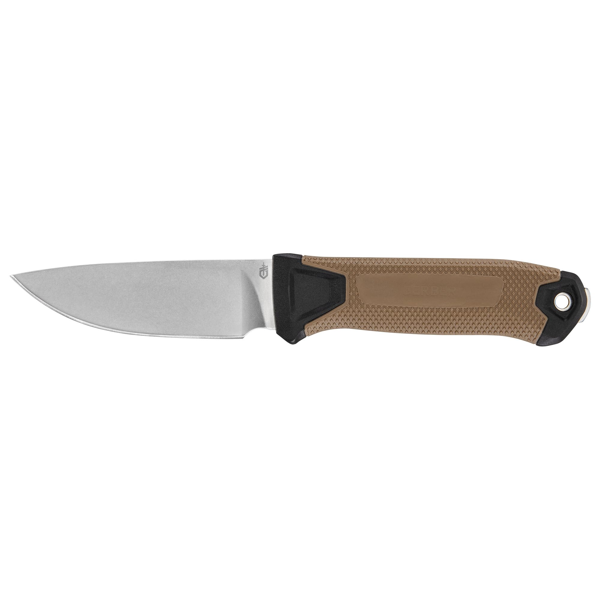 Gerber StrongArm Camp Magnacut knife with plain edge for reliable camping tasks.