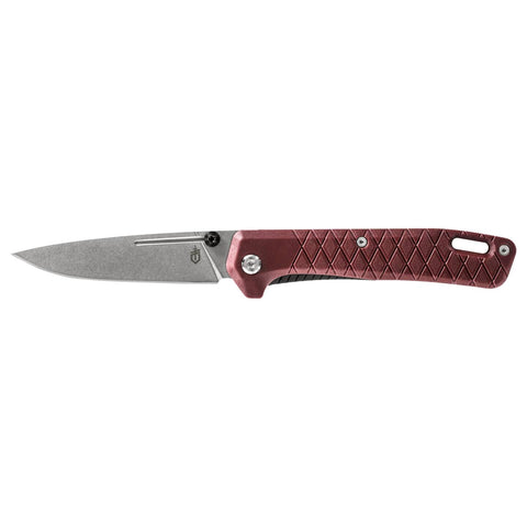 Gerber Zilch pocket knife in pocket, ultra slim daily carry.