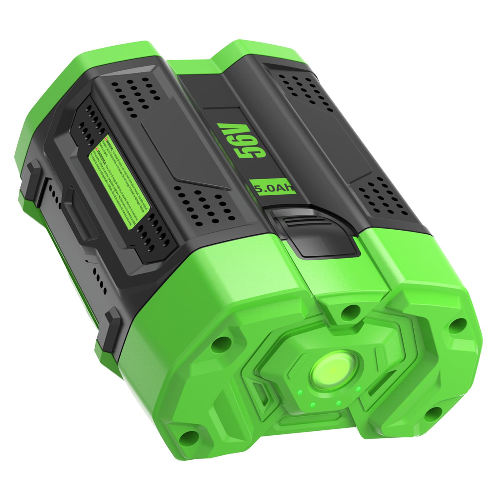 GERIT BATT BA2800 battery pack front view highlighting compact design for easy transport