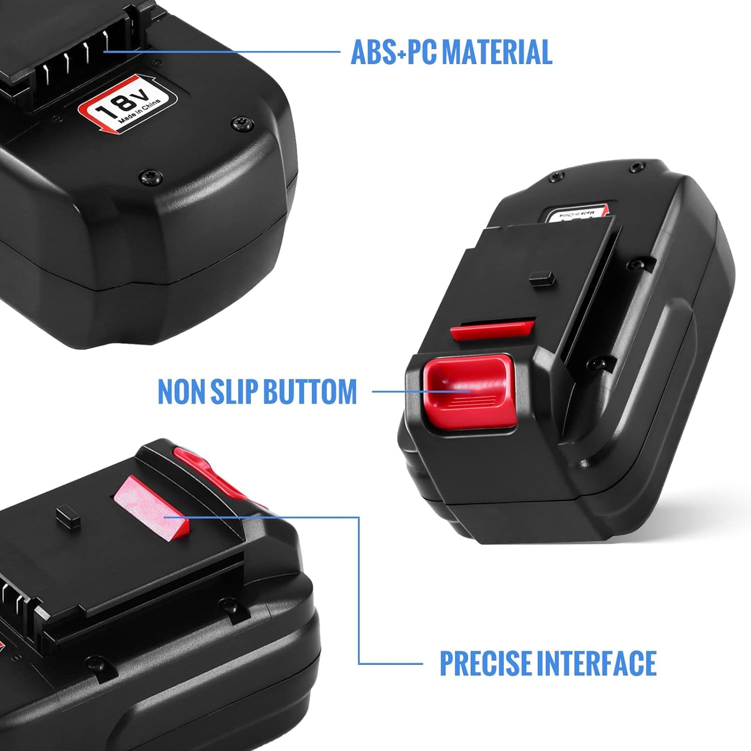GERIT BATT PC18BLX/PC18BLEX-compatible battery pack for on-site use.