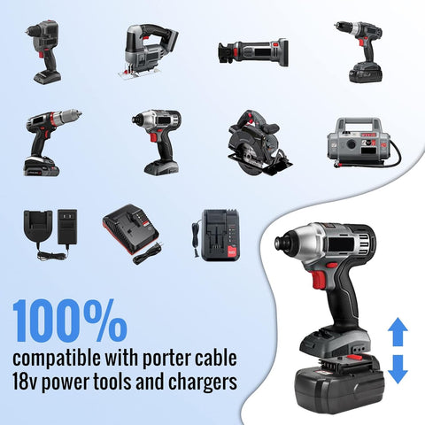 GERIT BATT PCC489N-compatible battery for extended cordless tool runtime.