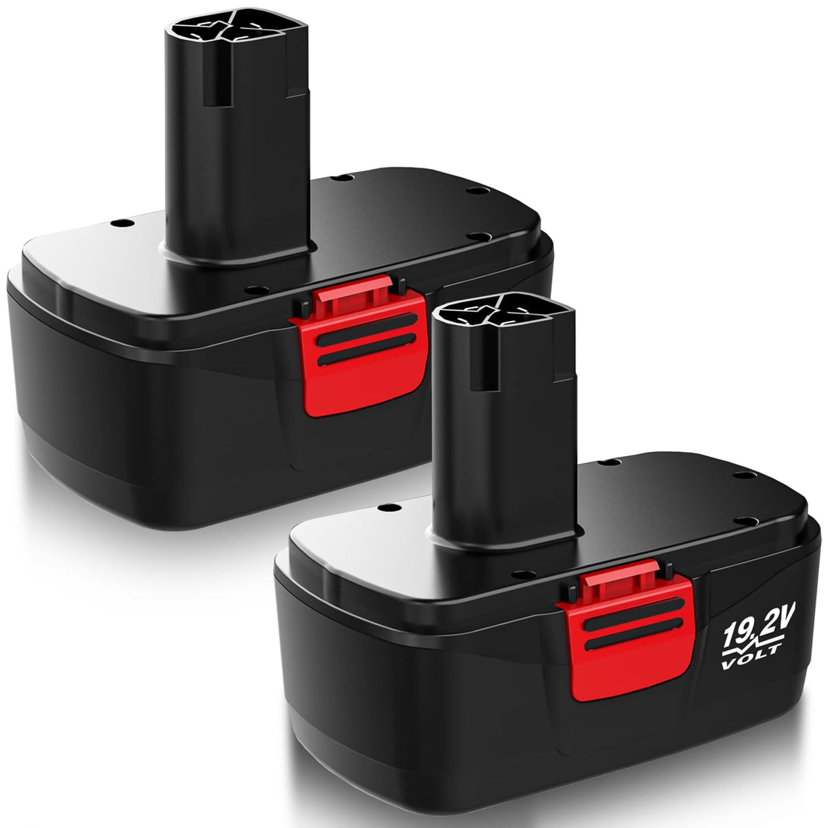 GERIT BATT upgraded 19.2V battery front view for extended runtime with Craftsman tools.