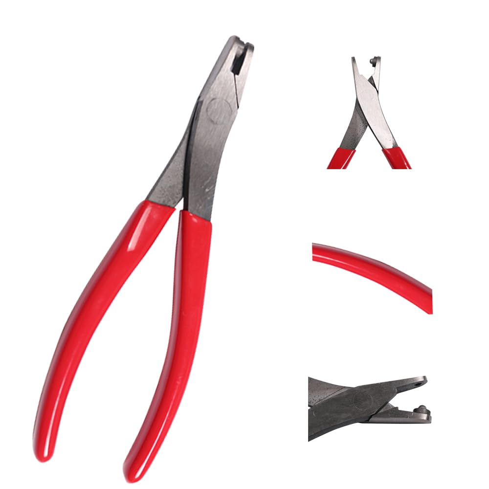 GERMODI pliers with smooth jaws protect poultry when tying bands.
