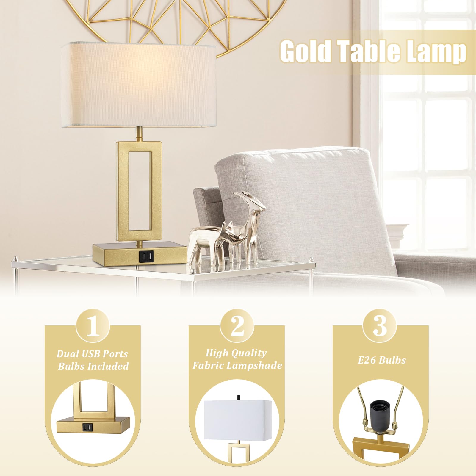 Gernehop easy assembly in minutes without tools for a stylish setup.