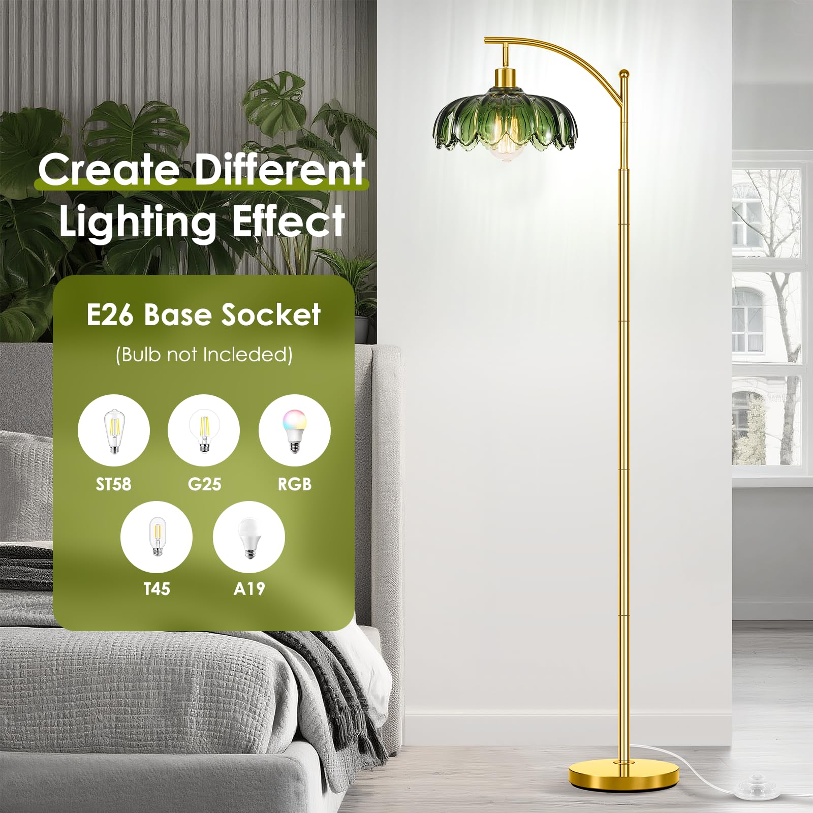 gernehop floor lamp creates warm ambiance for reading nooks