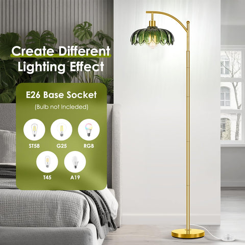 gernehop floor lamp creates warm ambiance for reading nooks
