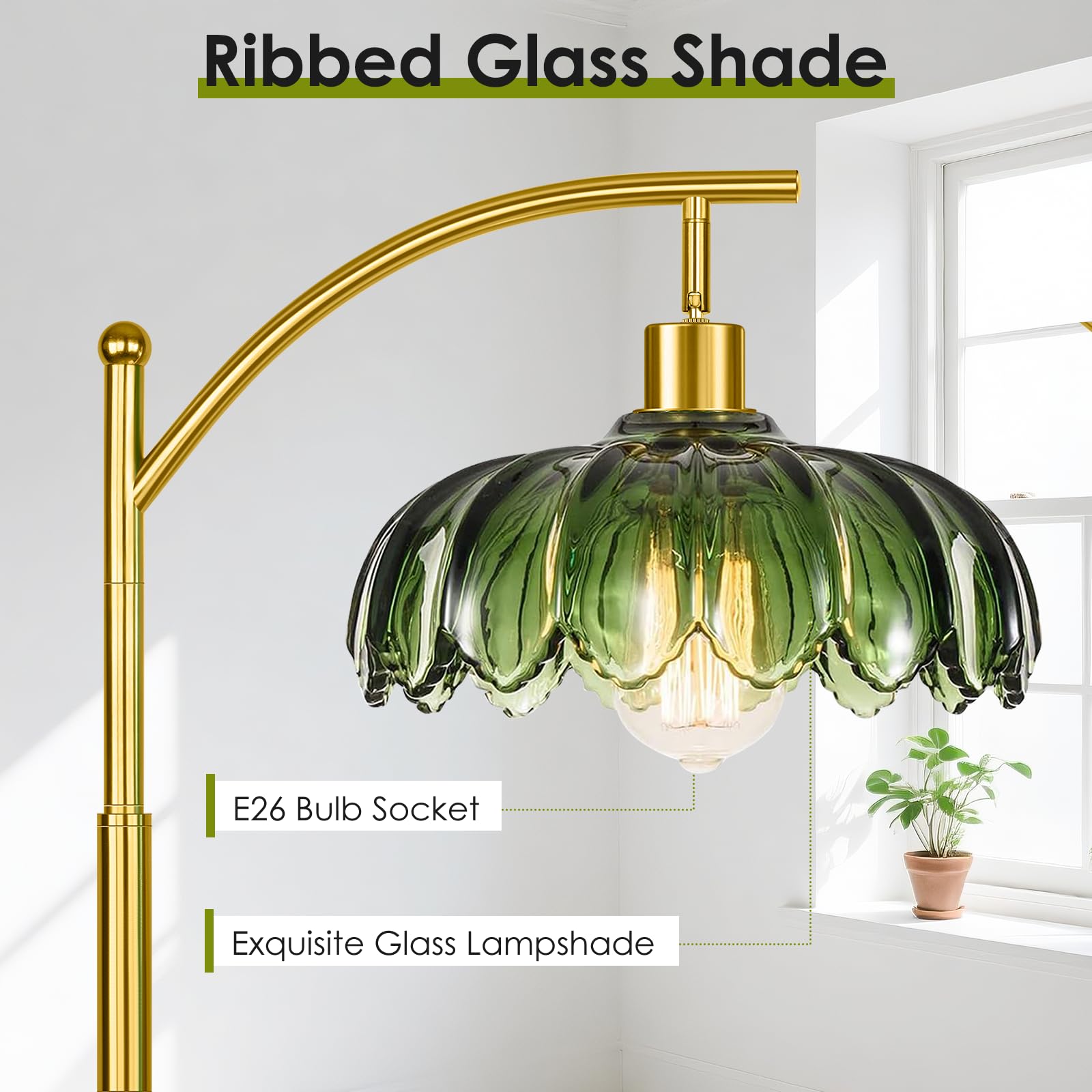 gernehop mid century modern floor lamp elevates living room ambience