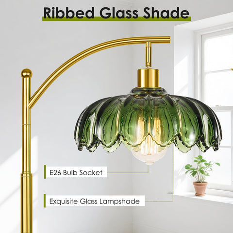 gernehop mid century modern floor lamp elevates living room ambience