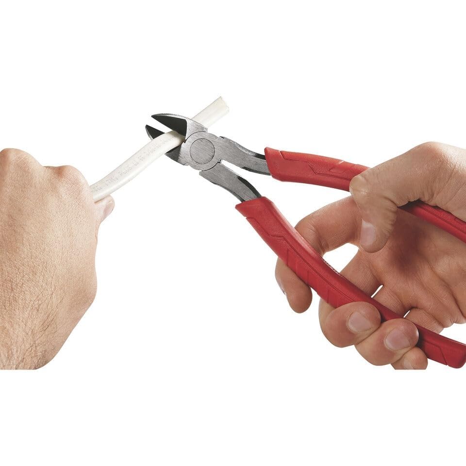 Gerrit flush cut jaws deliver clean, snag-free wire trimming.