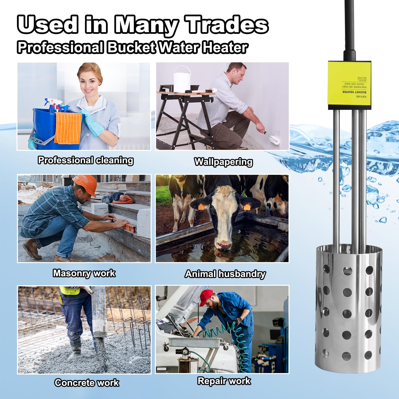 GESAIL package includes manual and quick-start guide