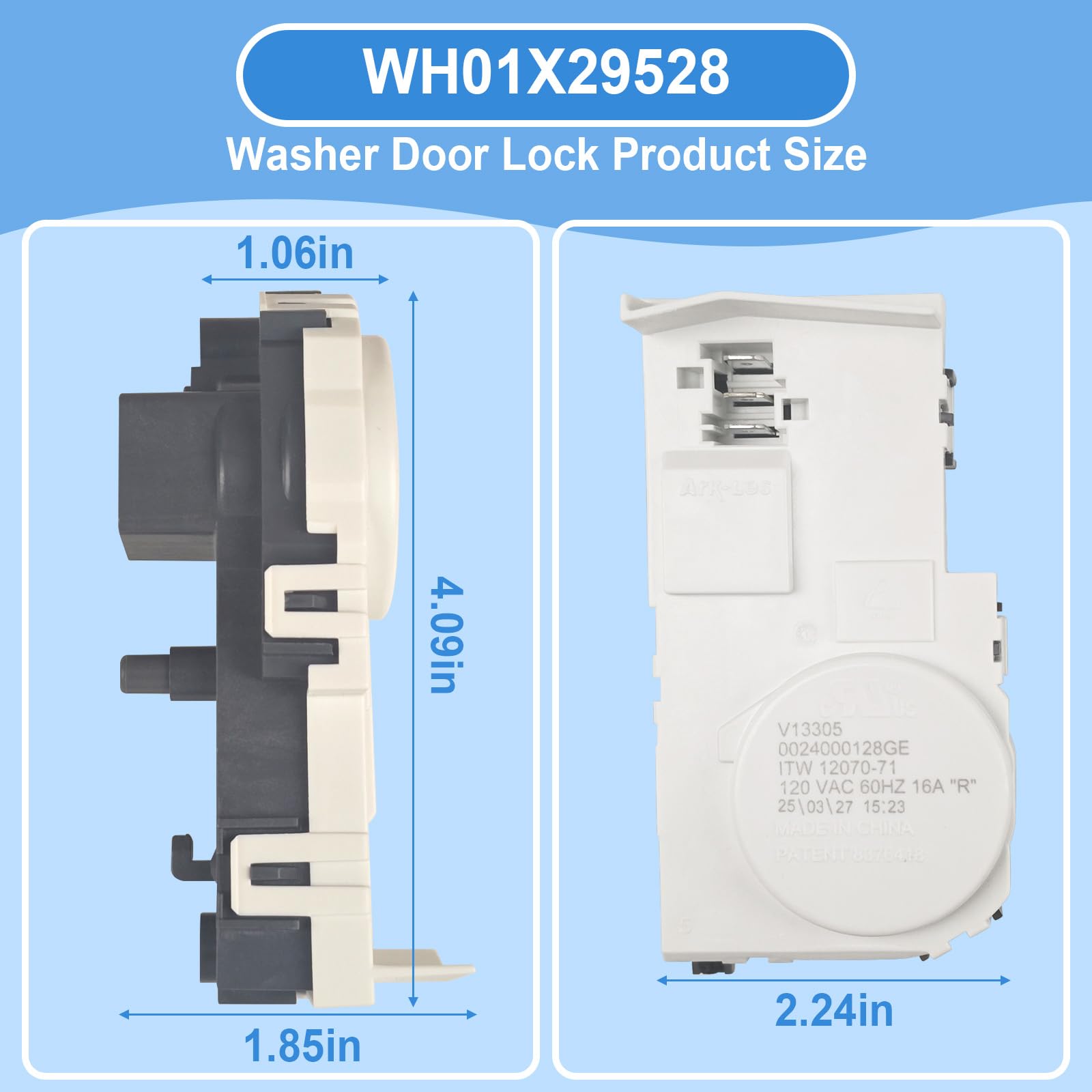 Gesleben door lock materials image highlighting high quality components