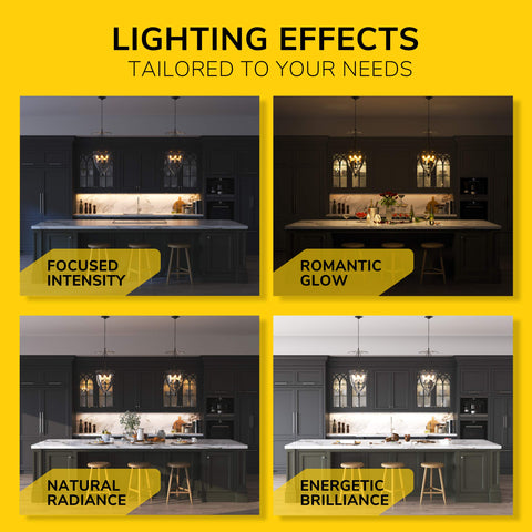 GETINLIGHT 0210-3 slim-profile under-cabinet light fits beneath cabinets