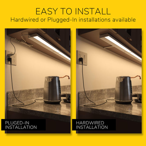 GETINLIGHT 12-inch under-cabinet light at 4000K crisp white for task clarity