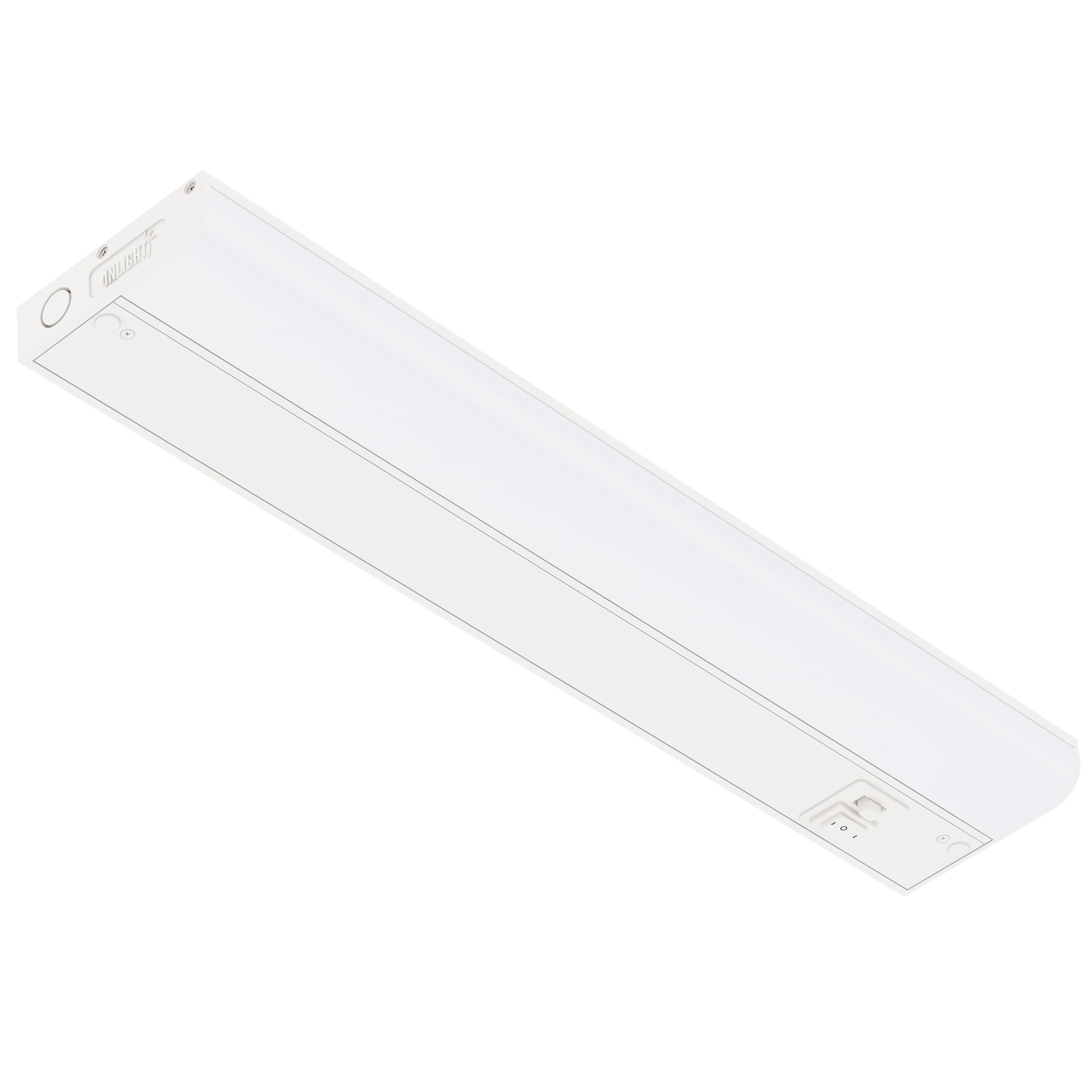 Getinlight 18-inch hardwired under-cabinet light for clean kitchen task lighting.