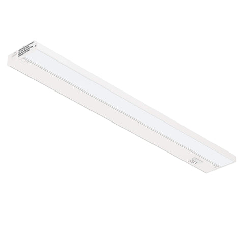 GETINLIGHT 24in under-cabinet light 2700K enhances warm kitchen ambience
