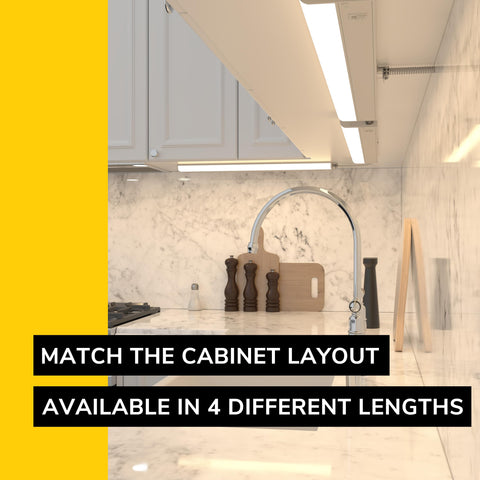 GETINLIGHT 30-inch under-cabinet light 4000K delivers bright neutral illumination.