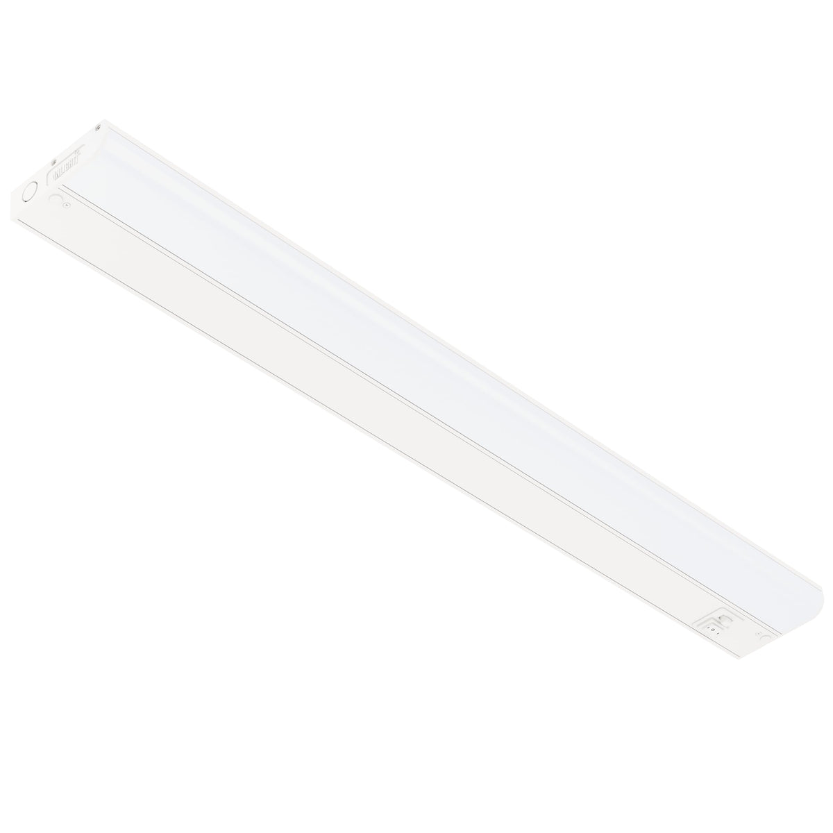 GETINLIGHT 30-inch under-cabinet light front view shows a slim, discreet profile for sleek kitchens.