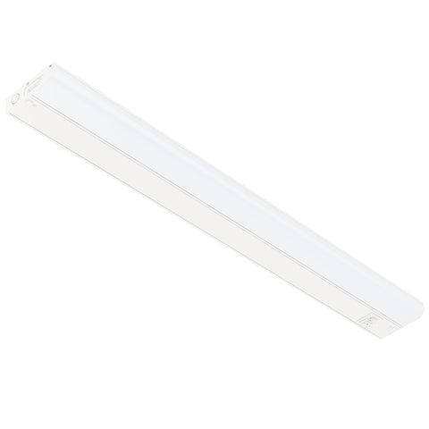 GETINLIGHT 30-inch under-cabinet light front view shows a slim, discreet profile for sleek kitchens.