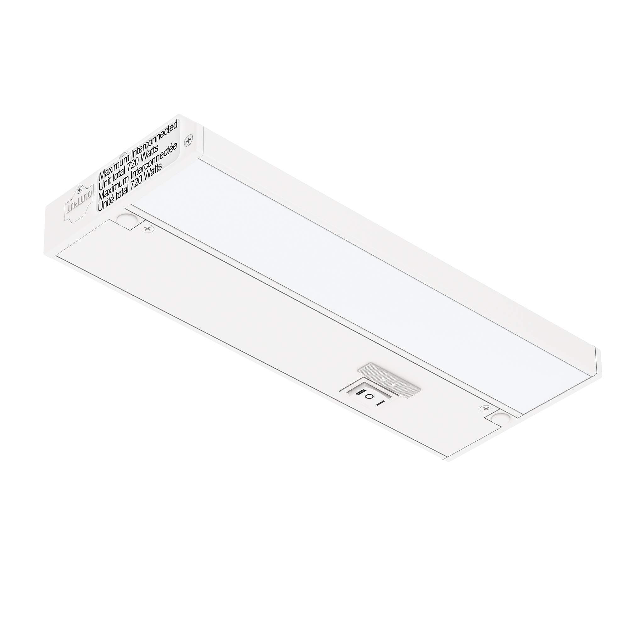 Getinlight 9in LED under-cabinet light warm 2700K for cozy task lighting.