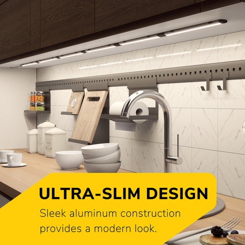 GETINLIGHT extruded aluminum construction ensures a slim durable installation