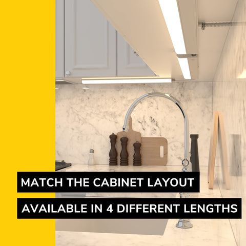 GETINLIGHT Inlight 12-inch LED close-up highlights slim installation