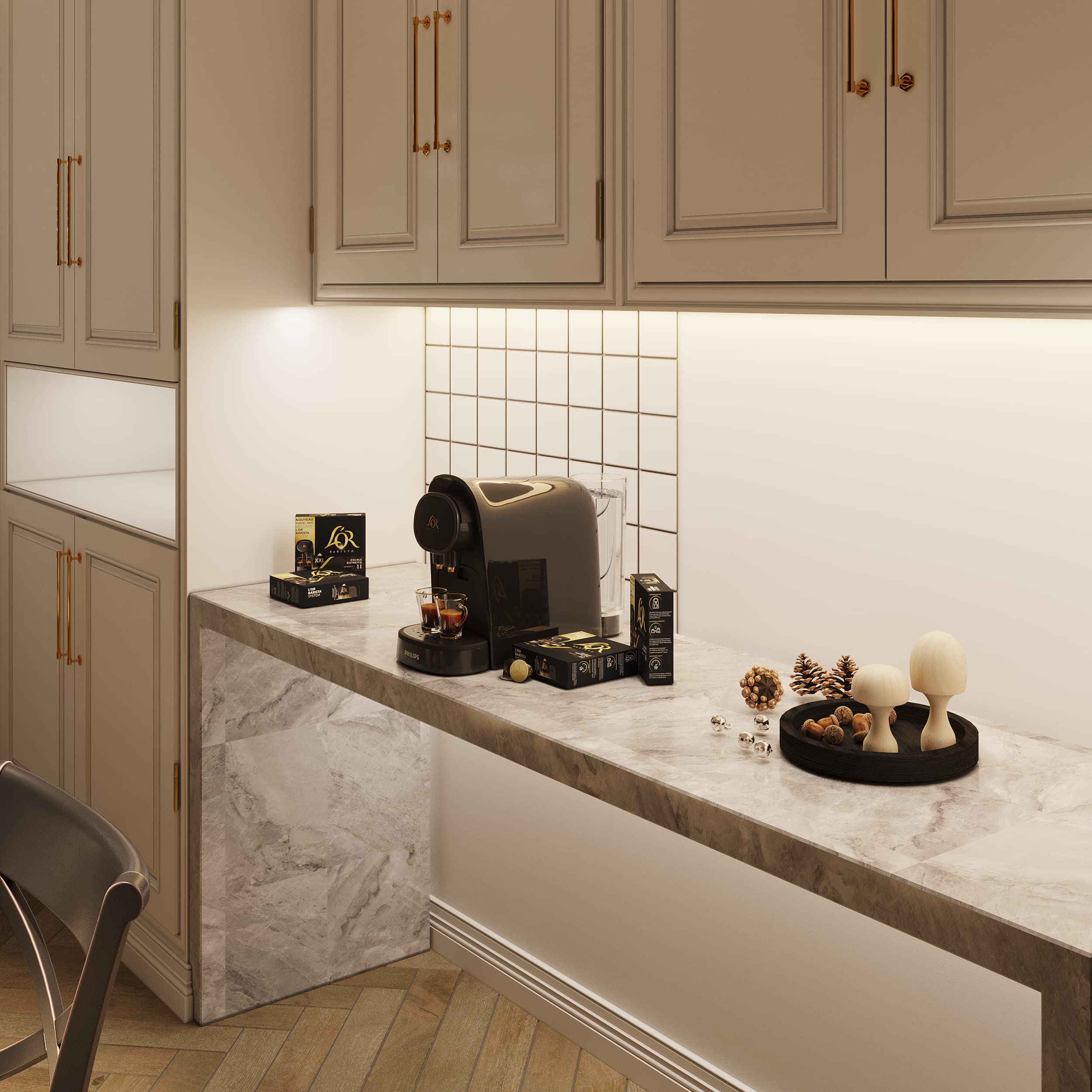 GETINLIGHT Inlight 560 lumens provide steady, vivid task lighting.