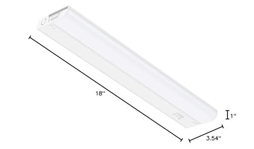 GETINLIGHT Inlight dimmable under-cabinet light with standard dimmers