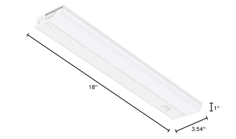 GETINLIGHT Inlight dimmable under-cabinet light with standard dimmers