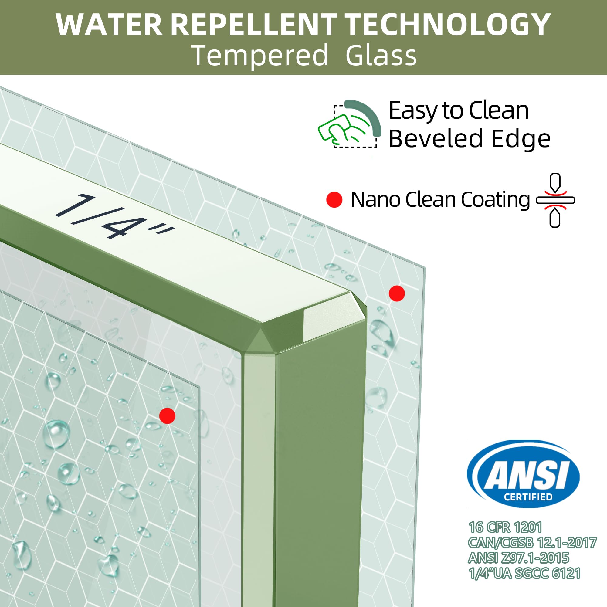 GETPRO easy installation guidance for straight shower walls ensures a smooth setup.