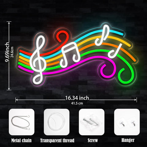 Gevbay acrylic silicone neon sign safe heat-free decor