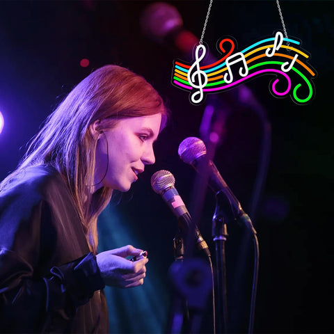 Gevbay neon light gift for music lovers at parties and holidays