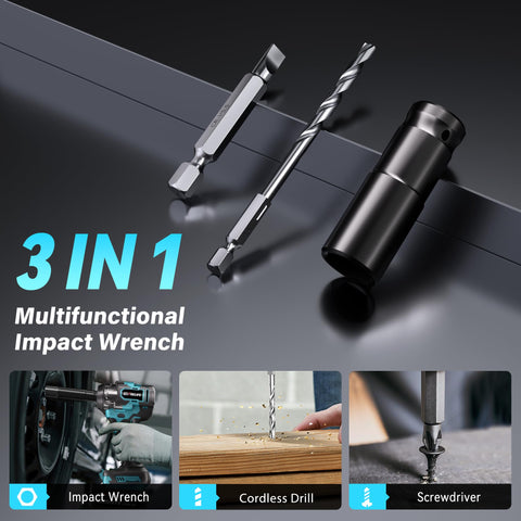 GEVEELIFE six-socket set covers common fasteners