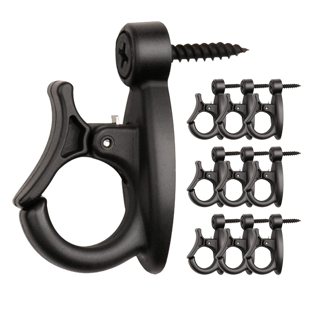 GEZIDEA Elrswy light hanger hooks for string lights, secure indoor and outdoor hanging