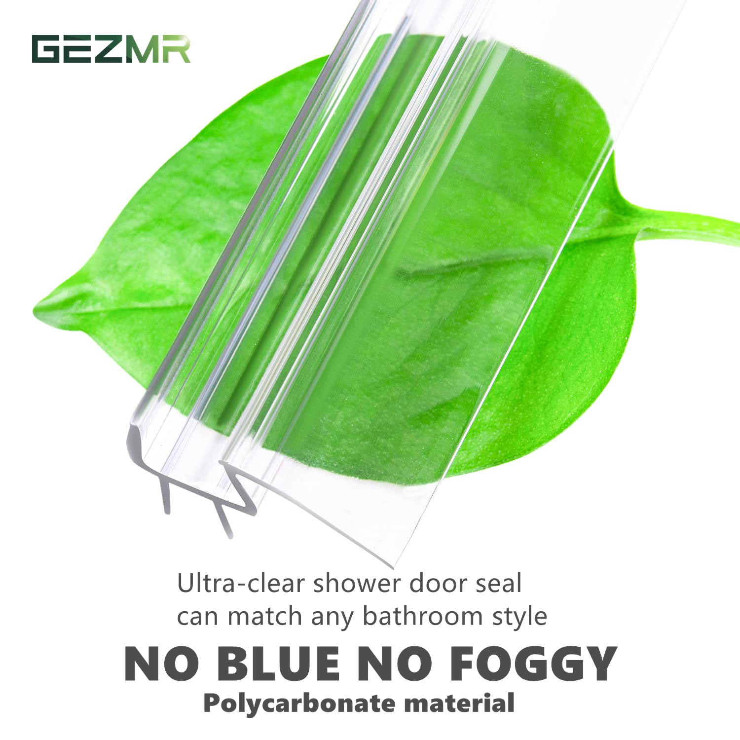 GEZMR soft fins detail showing flexible edge for quiet, smooth door operation.