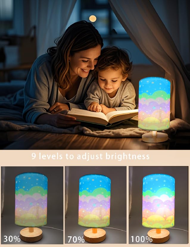 GFTDNS adjustable brightness and color options for different moods