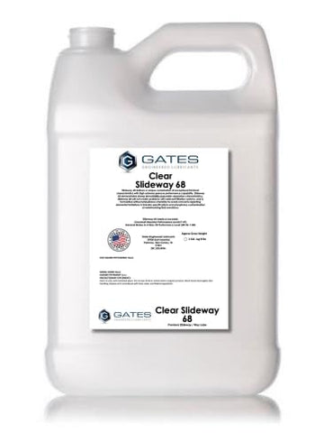G Gates Engineered Lubricants Aladdin Slideway 68 bottle for smooth machine tool operation