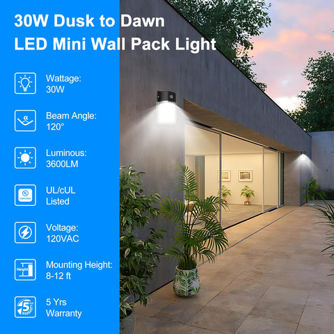 G GJIA wall pack installs easily with simple wiring.