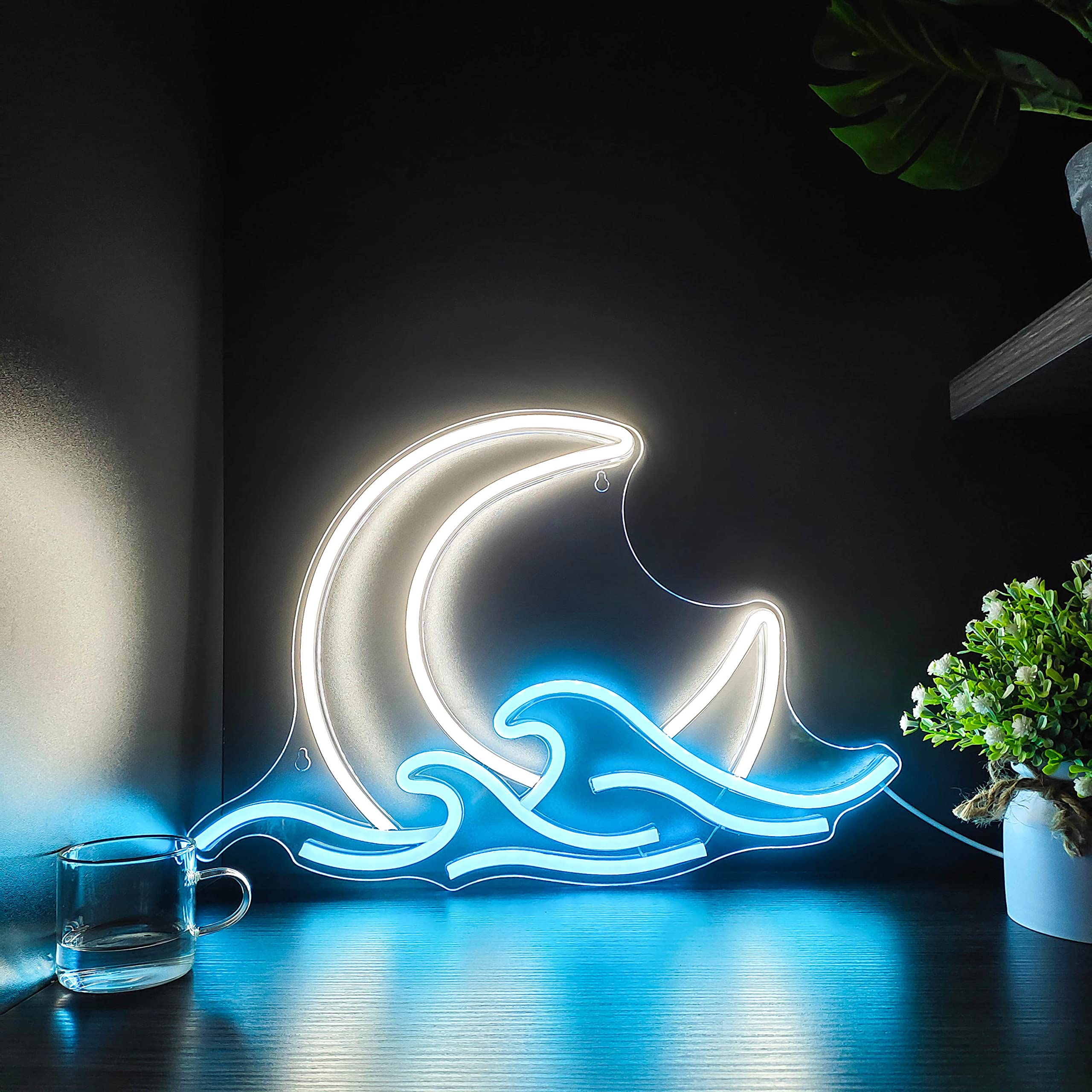 GGK Bedroom Neon Light adds versatile glow for cozy movie nights
