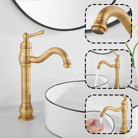GGStudy single-handle faucet designed for easy one-hole installation.