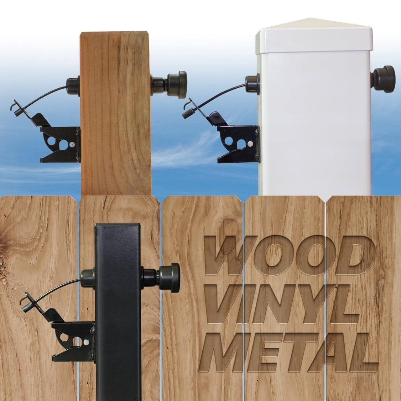 GH Gate Latch adjustable pull post range for versatile installation