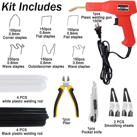 Ghguole plastic welder kit case organized for on-the-go fixes