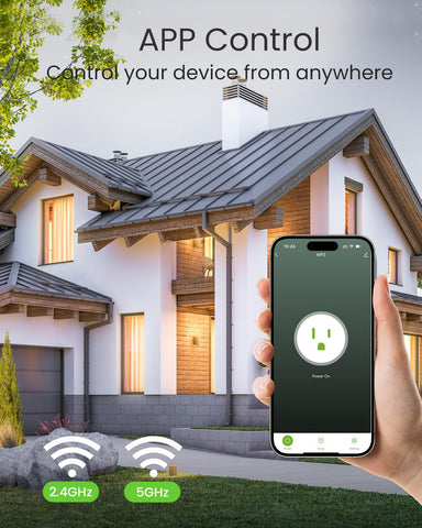GHome Smart app control graphic, manage devices from anywhere